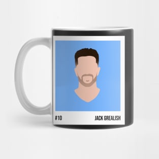 Jack Grealish Minimalistic Camera Film Mug